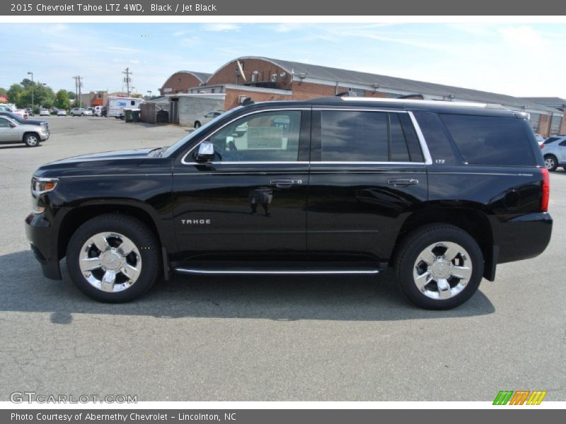 Black / Jet Black 2015 Chevrolet Tahoe LTZ 4WD