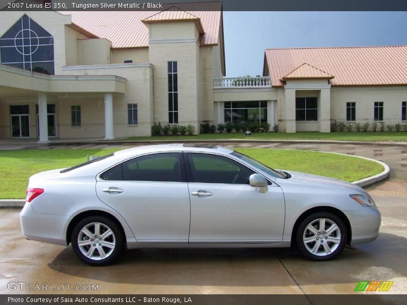 Tungsten Silver Metallic / Black 2007 Lexus ES 350