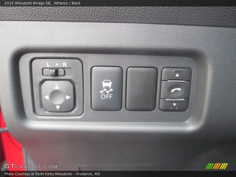 Infrared / Black 2015 Mitsubishi Mirage DE