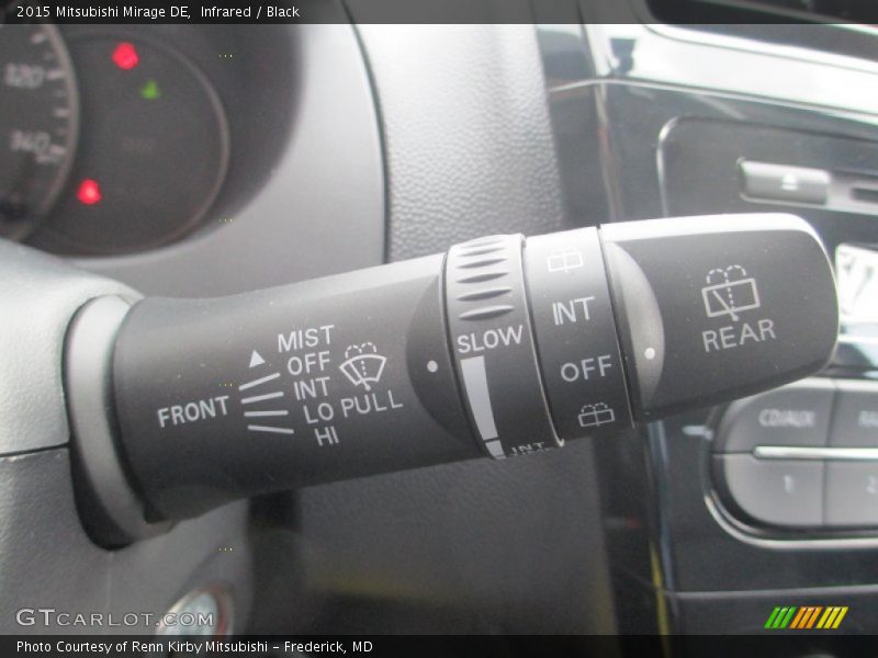 Infrared / Black 2015 Mitsubishi Mirage DE