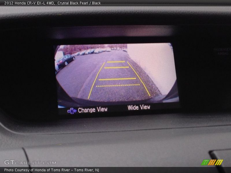Crystal Black Pearl / Black 2012 Honda CR-V EX-L 4WD