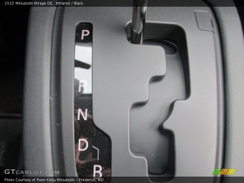 Infrared / Black 2015 Mitsubishi Mirage DE