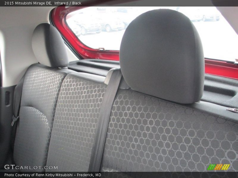 Infrared / Black 2015 Mitsubishi Mirage DE