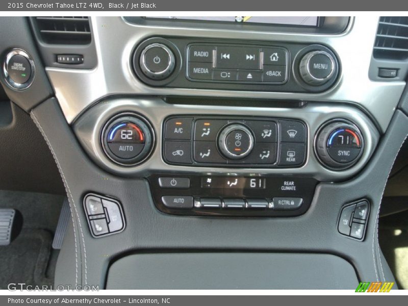 Black / Jet Black 2015 Chevrolet Tahoe LTZ 4WD