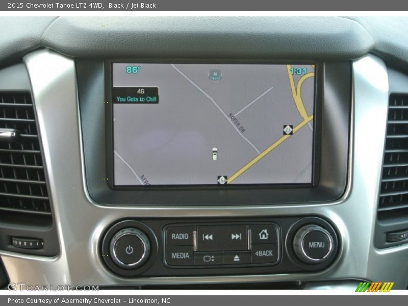 Black / Jet Black 2015 Chevrolet Tahoe LTZ 4WD