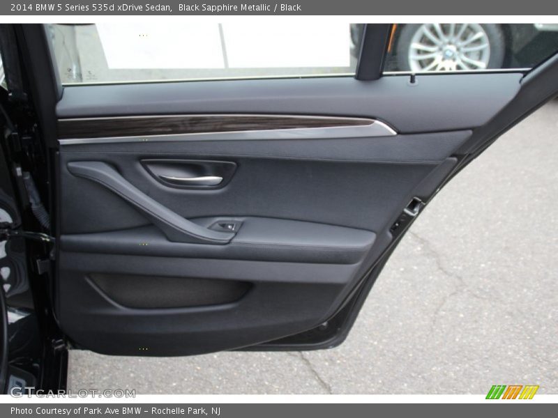 Black Sapphire Metallic / Black 2014 BMW 5 Series 535d xDrive Sedan