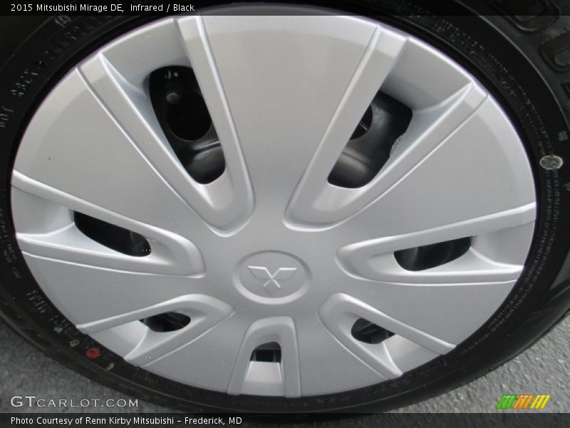 Infrared / Black 2015 Mitsubishi Mirage DE