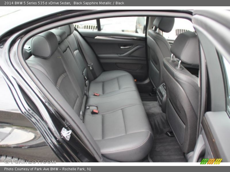 Black Sapphire Metallic / Black 2014 BMW 5 Series 535d xDrive Sedan