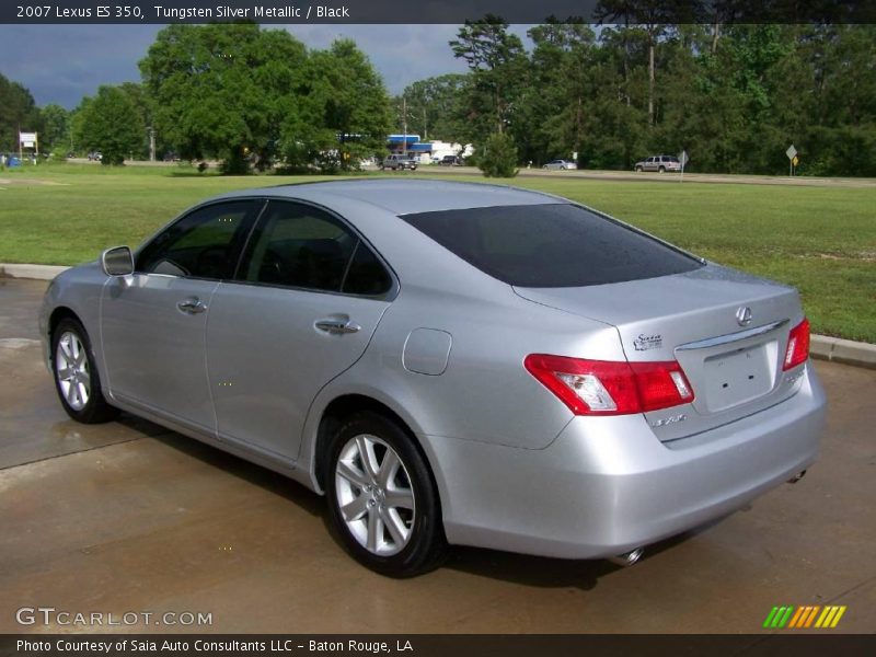 Tungsten Silver Metallic / Black 2007 Lexus ES 350