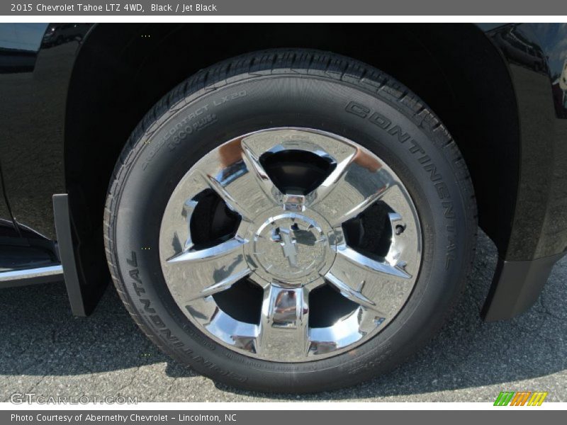 Black / Jet Black 2015 Chevrolet Tahoe LTZ 4WD