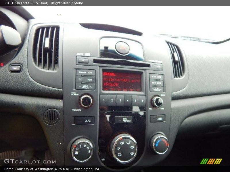 Bright Silver / Stone 2011 Kia Forte EX 5 Door