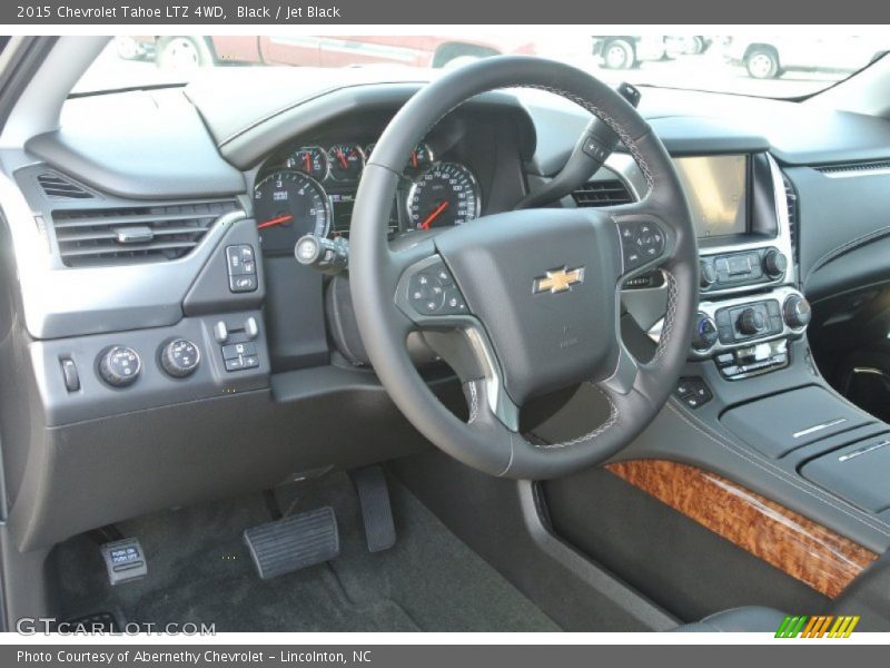 Black / Jet Black 2015 Chevrolet Tahoe LTZ 4WD