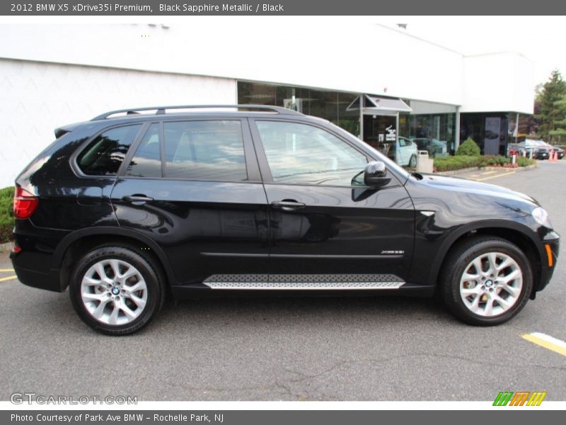Black Sapphire Metallic / Black 2012 BMW X5 xDrive35i Premium