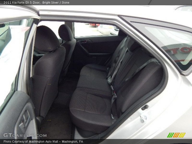 Bright Silver / Stone 2011 Kia Forte EX 5 Door