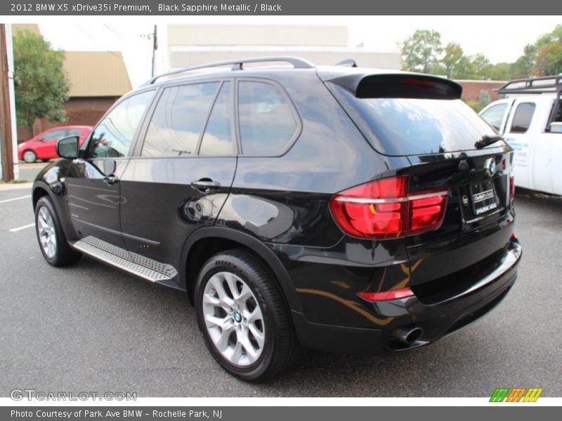 Black Sapphire Metallic / Black 2012 BMW X5 xDrive35i Premium