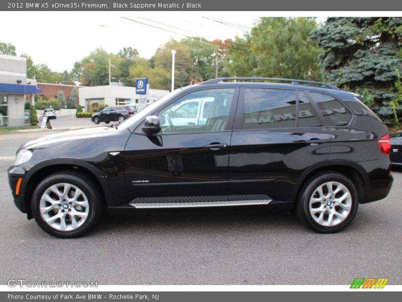 Black Sapphire Metallic / Black 2012 BMW X5 xDrive35i Premium