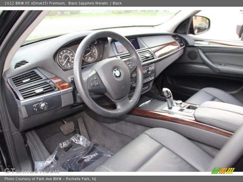 Black Sapphire Metallic / Black 2012 BMW X5 xDrive35i Premium