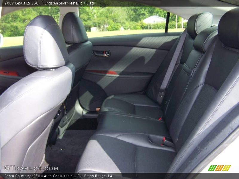 Tungsten Silver Metallic / Black 2007 Lexus ES 350