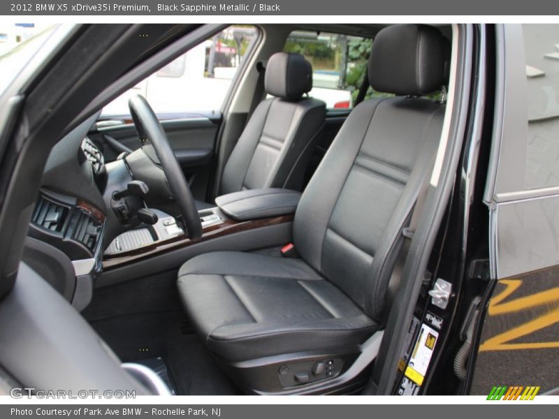 Black Sapphire Metallic / Black 2012 BMW X5 xDrive35i Premium