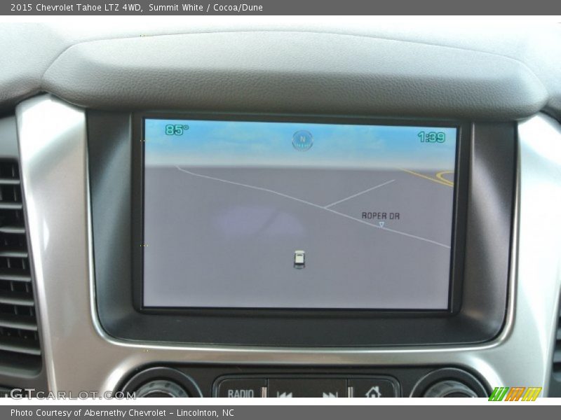 Summit White / Cocoa/Dune 2015 Chevrolet Tahoe LTZ 4WD