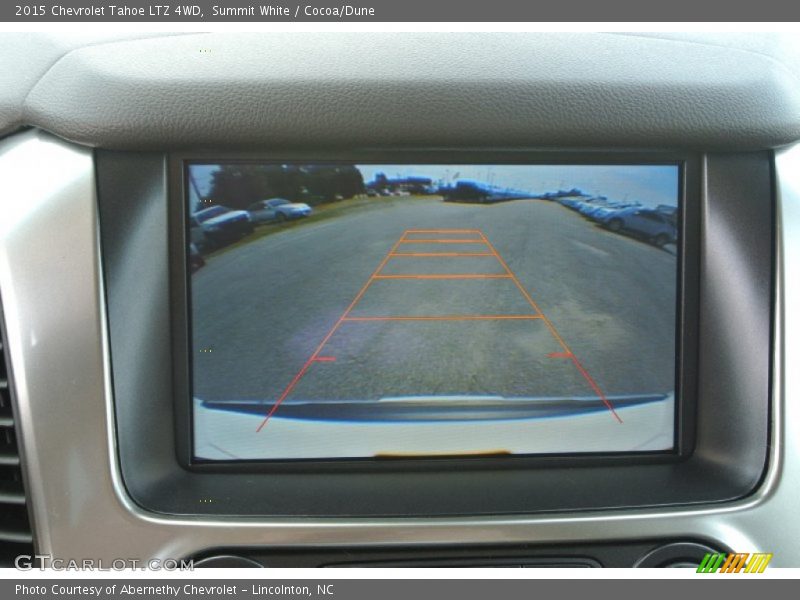 Summit White / Cocoa/Dune 2015 Chevrolet Tahoe LTZ 4WD