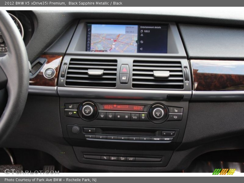 Black Sapphire Metallic / Black 2012 BMW X5 xDrive35i Premium