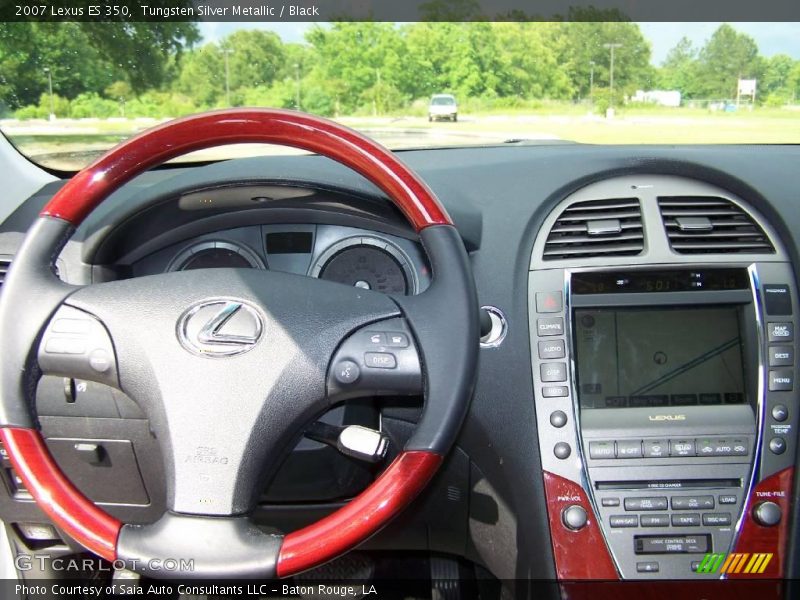 Tungsten Silver Metallic / Black 2007 Lexus ES 350