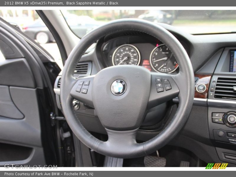 Black Sapphire Metallic / Black 2012 BMW X5 xDrive35i Premium