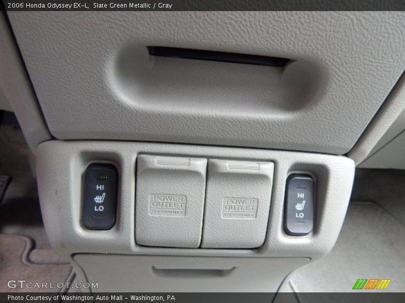 Slate Green Metallic / Gray 2006 Honda Odyssey EX-L