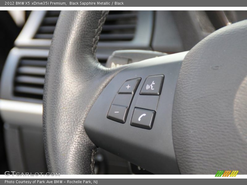Black Sapphire Metallic / Black 2012 BMW X5 xDrive35i Premium