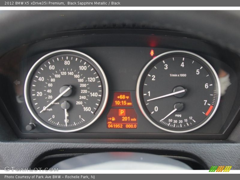 Black Sapphire Metallic / Black 2012 BMW X5 xDrive35i Premium