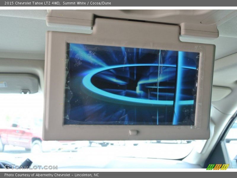 Summit White / Cocoa/Dune 2015 Chevrolet Tahoe LTZ 4WD