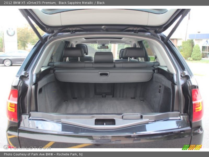 Black Sapphire Metallic / Black 2012 BMW X5 xDrive35i Premium