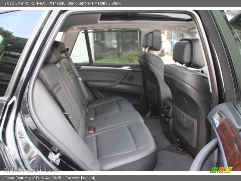 Black Sapphire Metallic / Black 2012 BMW X5 xDrive35i Premium