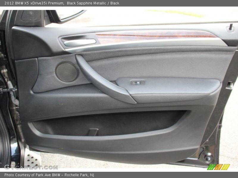 Black Sapphire Metallic / Black 2012 BMW X5 xDrive35i Premium