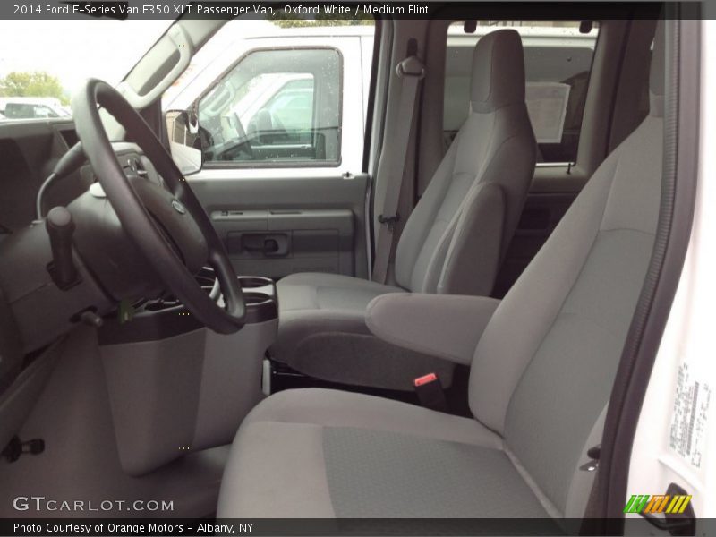 Oxford White / Medium Flint 2014 Ford E-Series Van E350 XLT Passenger Van