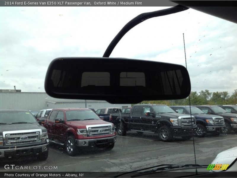 Oxford White / Medium Flint 2014 Ford E-Series Van E350 XLT Passenger Van