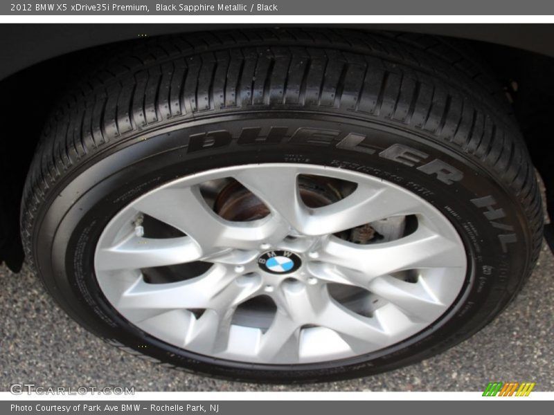 Black Sapphire Metallic / Black 2012 BMW X5 xDrive35i Premium