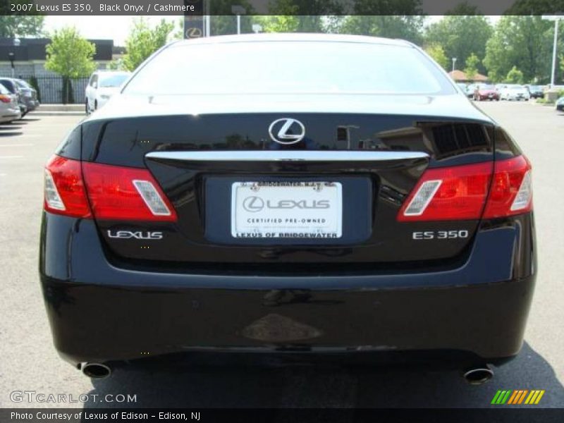 Black Onyx / Cashmere 2007 Lexus ES 350