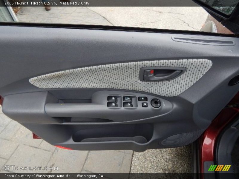 Mesa Red / Gray 2005 Hyundai Tucson GLS V6