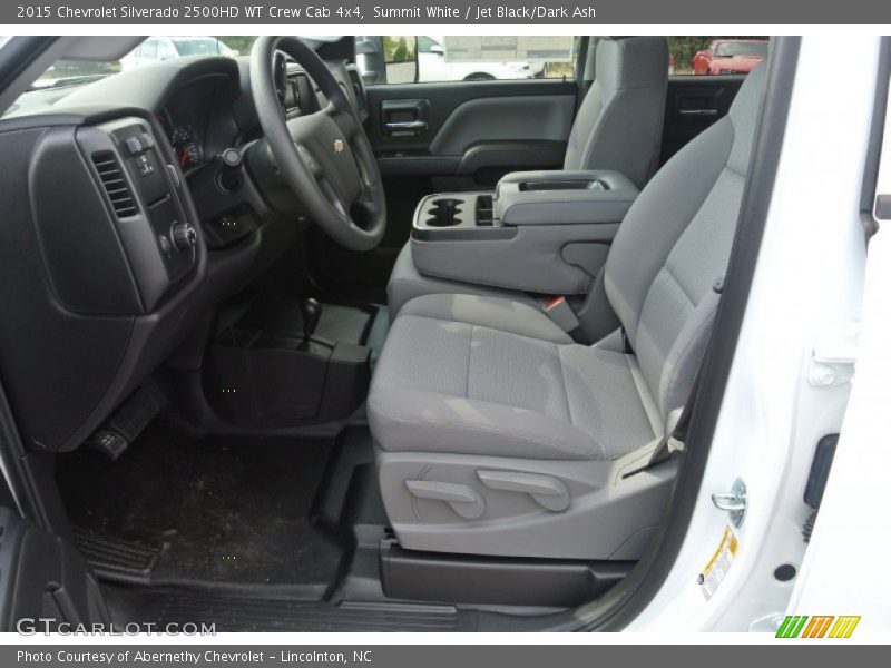 Summit White / Jet Black/Dark Ash 2015 Chevrolet Silverado 2500HD WT Crew Cab 4x4