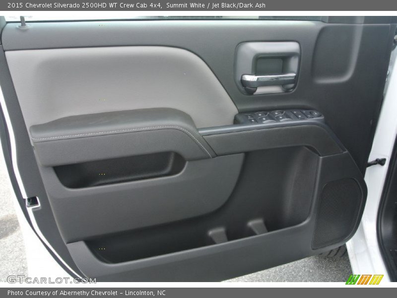 Summit White / Jet Black/Dark Ash 2015 Chevrolet Silverado 2500HD WT Crew Cab 4x4