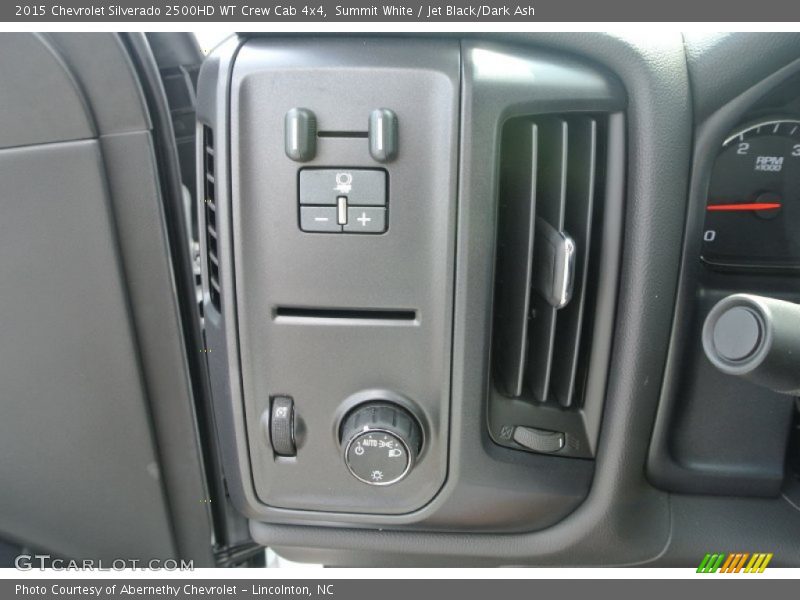 Summit White / Jet Black/Dark Ash 2015 Chevrolet Silverado 2500HD WT Crew Cab 4x4