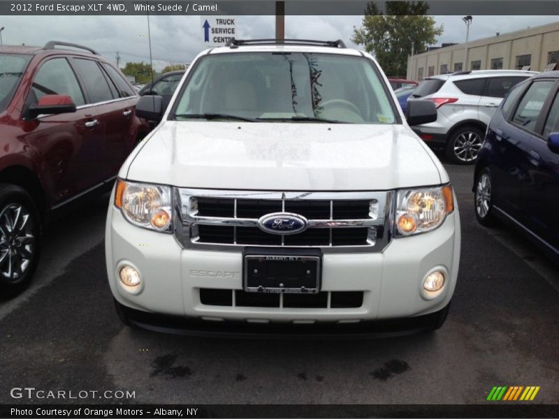 White Suede / Camel 2012 Ford Escape XLT 4WD