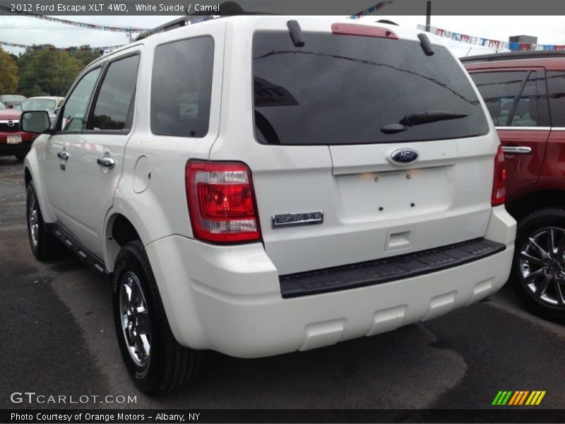White Suede / Camel 2012 Ford Escape XLT 4WD