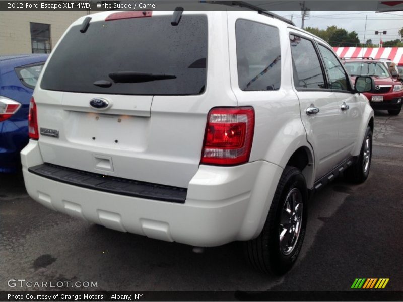 White Suede / Camel 2012 Ford Escape XLT 4WD