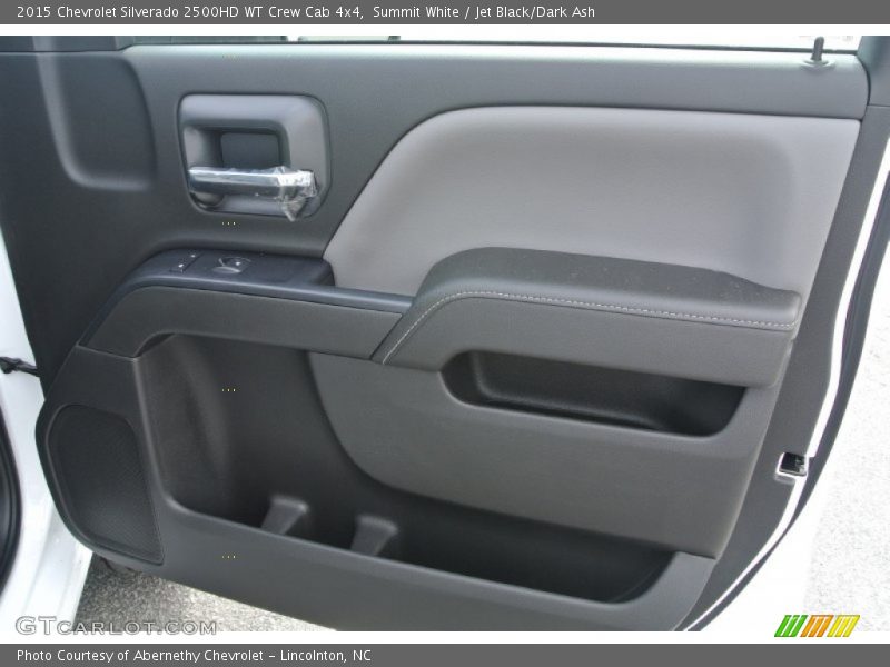 Summit White / Jet Black/Dark Ash 2015 Chevrolet Silverado 2500HD WT Crew Cab 4x4