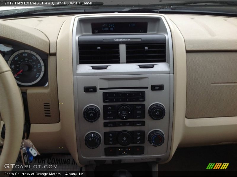 White Suede / Camel 2012 Ford Escape XLT 4WD