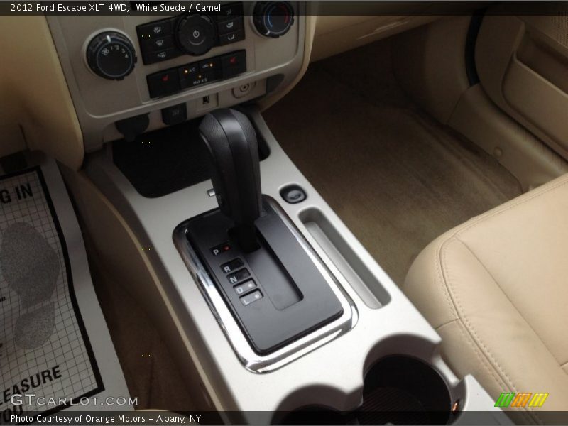 White Suede / Camel 2012 Ford Escape XLT 4WD