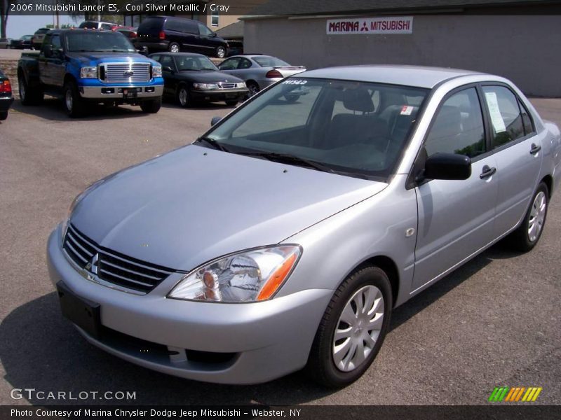 Cool Silver Metallic / Gray 2006 Mitsubishi Lancer ES